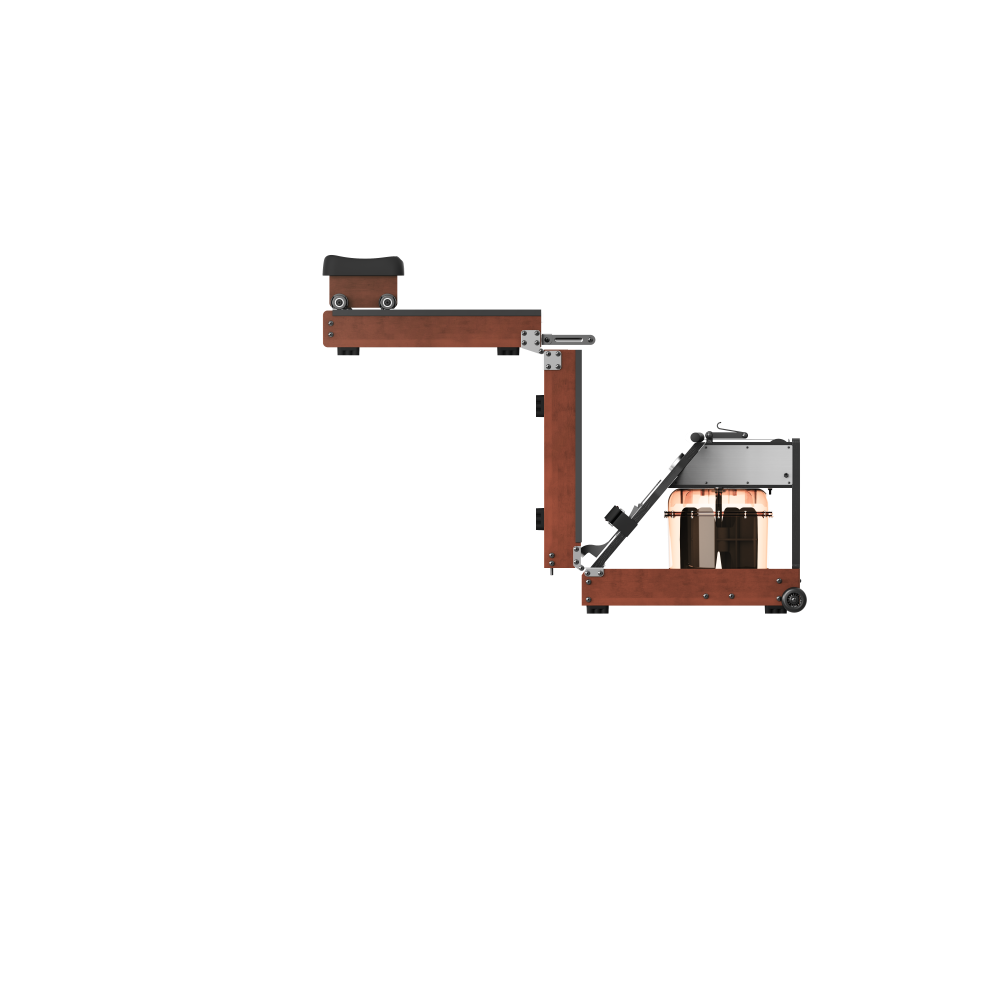 Kingsmith WalkingPad WM10 kokkupandav sõudeergomeeter – punase tamme värv