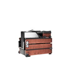 Kingsmith WalkingPad WM10 kokkupandav sõudeergomeeter – punase tamme värv