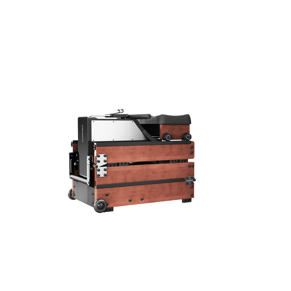 Kingsmith WalkingPad WM10 kokkupandav sõudeergomeeter – punase tamme värv