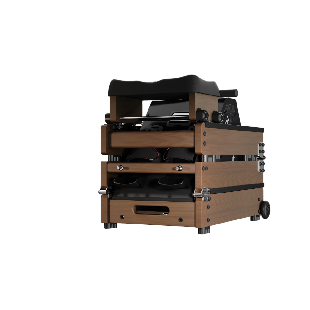 Kingsmith WalkingPad Rowing Machine WR20 - Walnut color